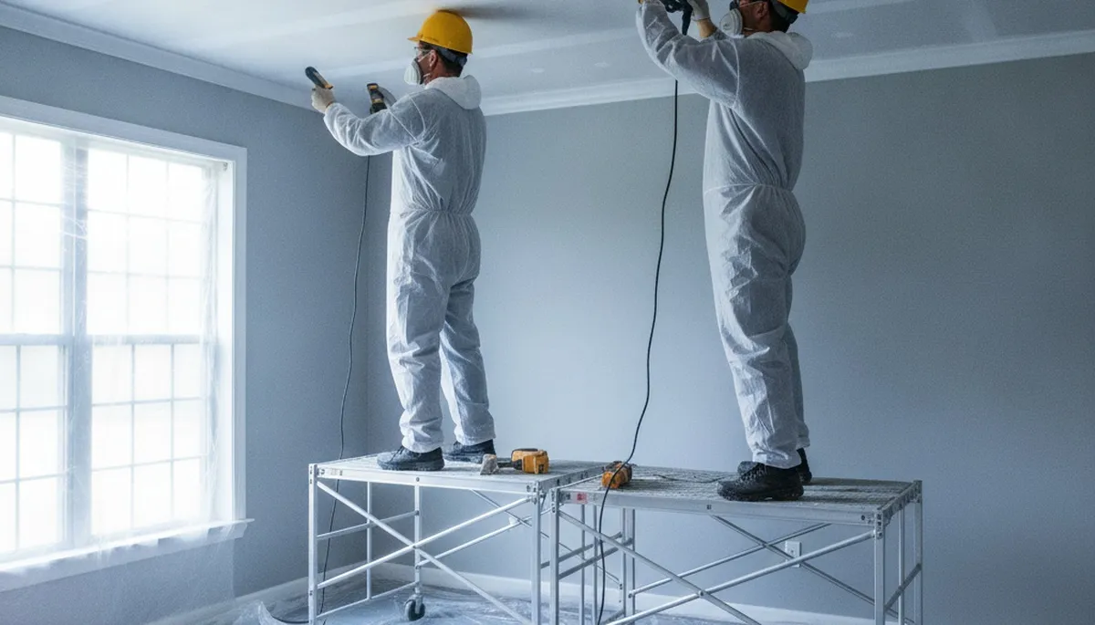 Ceiling Water Damage Repair Image 1