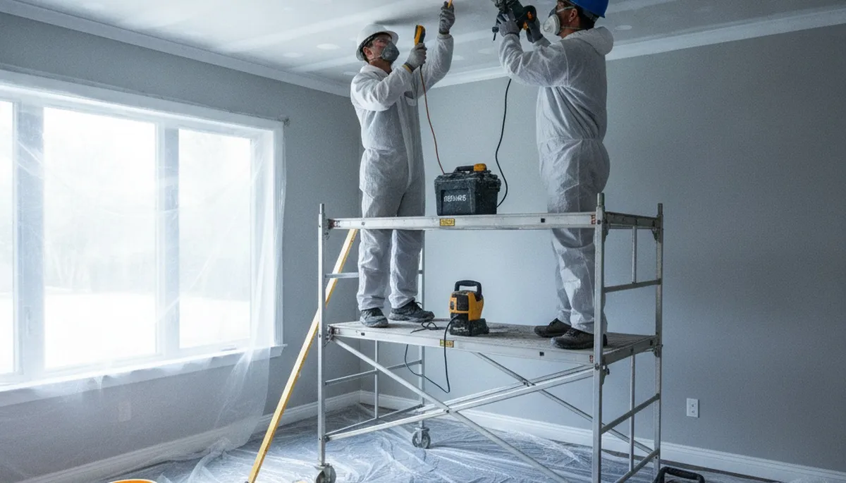 Ceiling Water Damage Repair Image 2