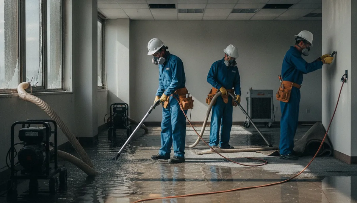 Commercial Water Damage Restoration Image 1