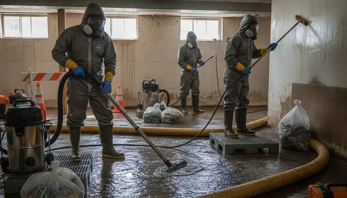 Sewage Cleanup Image 2