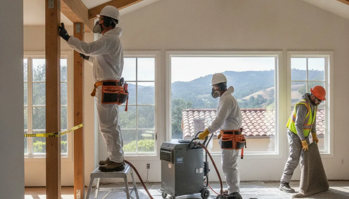 Water Damage Moraga Ca Image 3