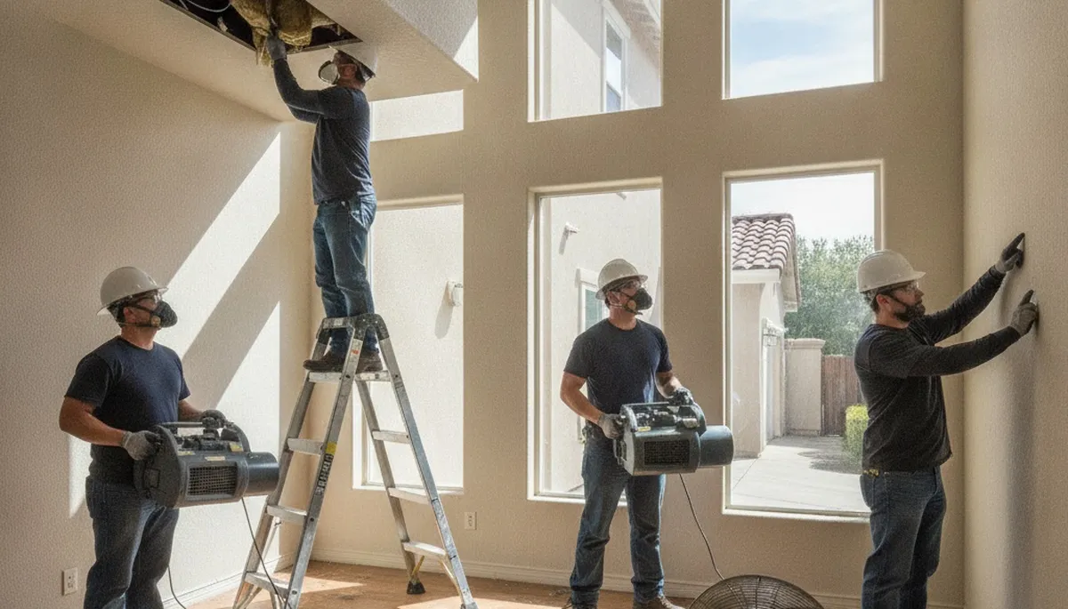 Water Damage Pleasanton Ca Image 3