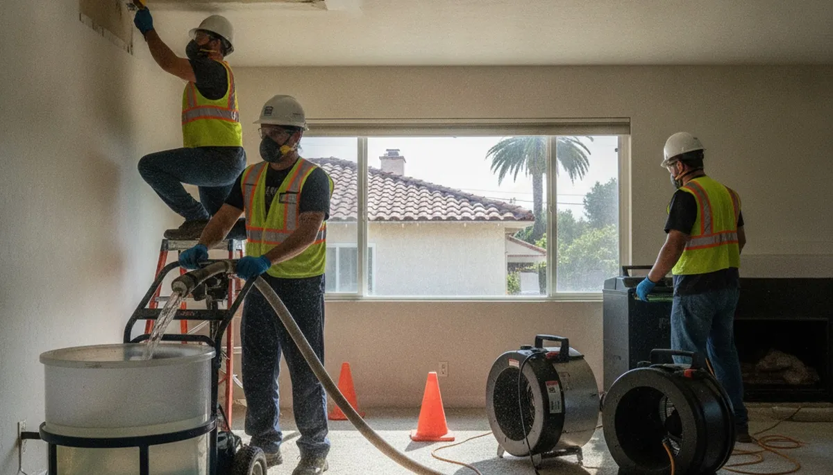 Water Damage San Leandro Ca Image 2